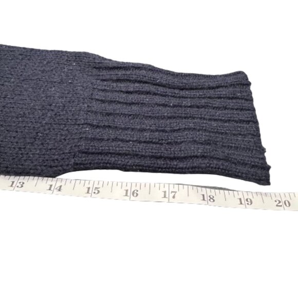 Tommy Hilfiger Navy Red Argyle British Heritage Cozy Holiday Turtleneck (Size L) - Picture 16 of 16